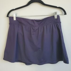 Lands' End Navy Swim Skirt Size 8
